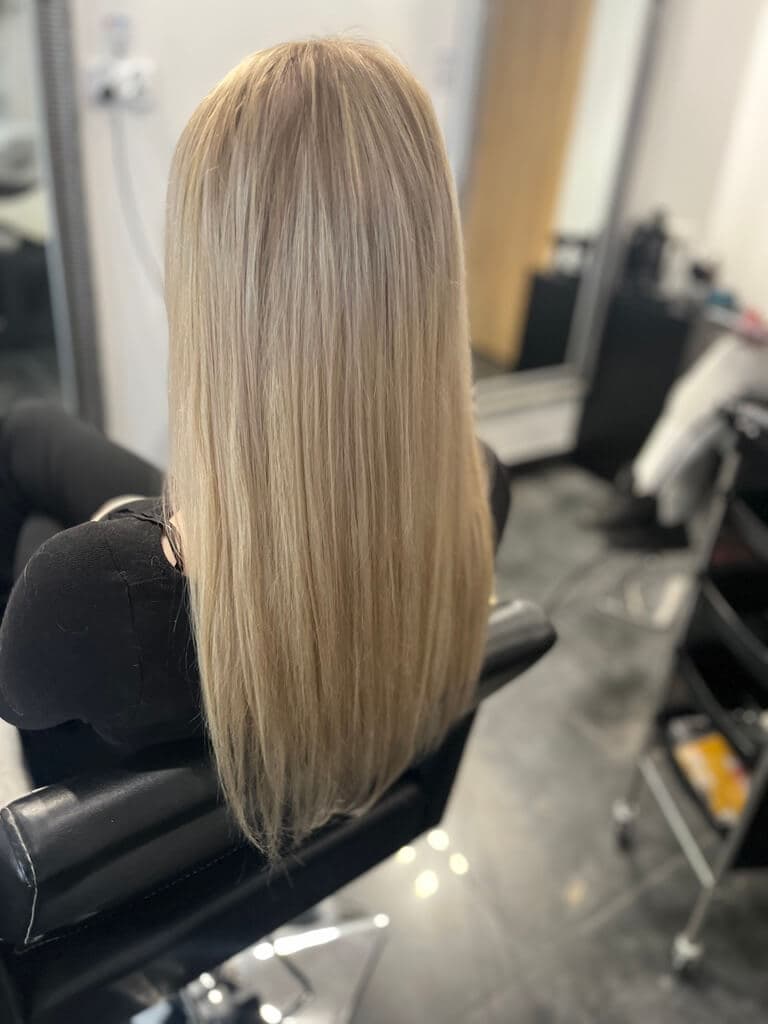 Piękny blond po tonowaniu